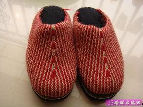 毛线拖鞋的上鞋底视频,轻松掌握手工编织技巧